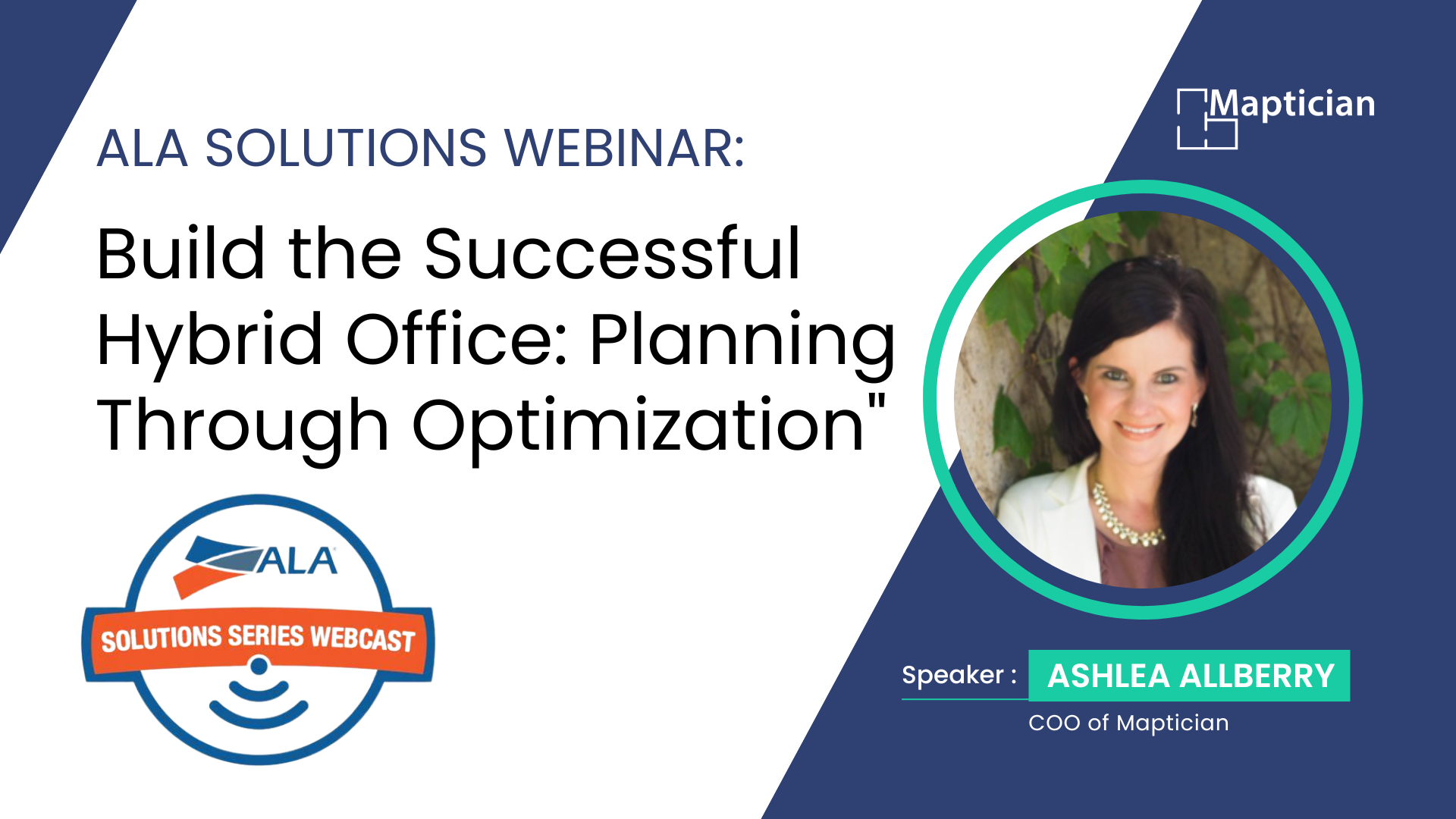 ALA Solutions Webinar
