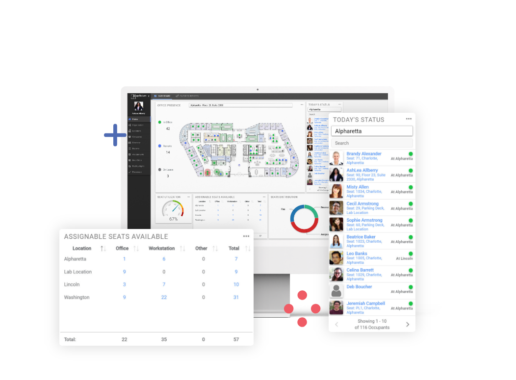 Presence Data &Seat Allocation - Image Section-1